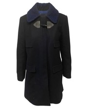 See By Chloe Winter Coat In Navy Blue Polyester Intm