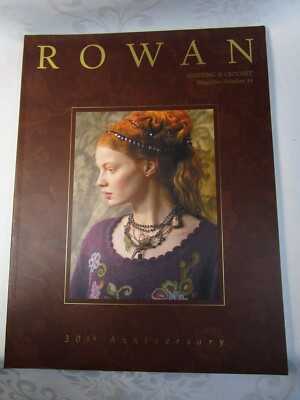 Rowan Knitting & Crochet Magazin Nummer 44 erschienen 2008 65 Designs 30th Anniv