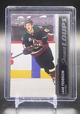 2021-22 Upper Deck French #234 LANE PEDERSON YG Jeunes Loups  Young Gun RC