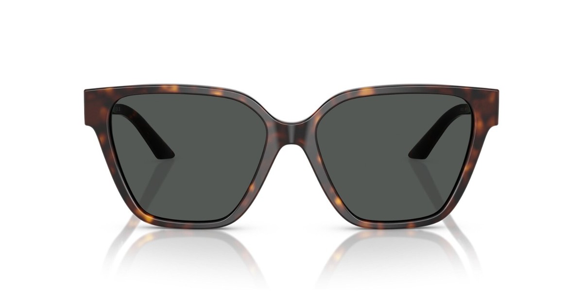 Versace Sunglasses Havana/Dark Grey #265718V25B Versace VE4471B L (56 - 16) with Grey lenses and Black frame  main image 3
