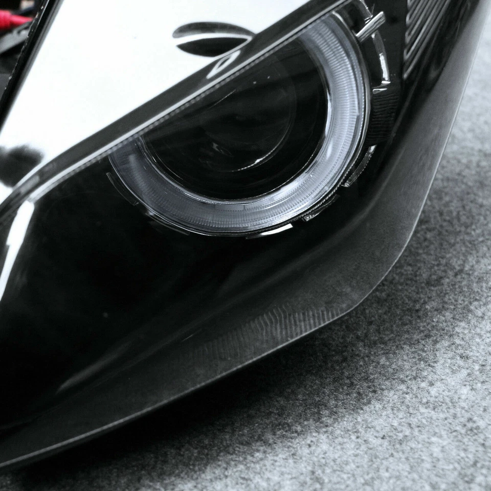Conjunto de faros proyectores HID Demon Angel Eye aptos para Ninja 300 EX300 13-17 Foto 4 de 4