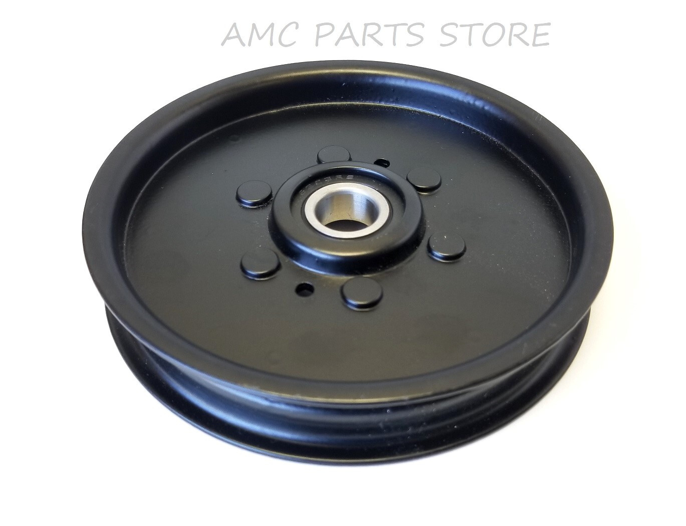 Flat Idler Pulley for John Deere, Scotts, Sabre AM106627, AM121602