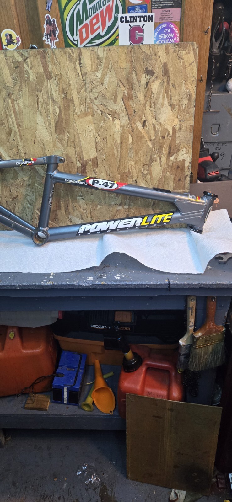 Powerlite Thunderbolt P-47, 2001? Extremely Light Frame, Under 4lbs. 