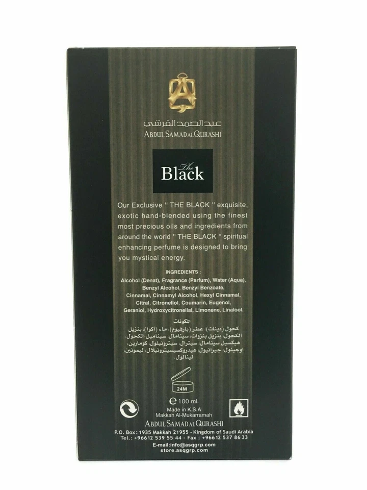 Spray The Black de Abdul Samad Al Qurashi 100 ml - Envío Express Gratis Foto 3 de 3