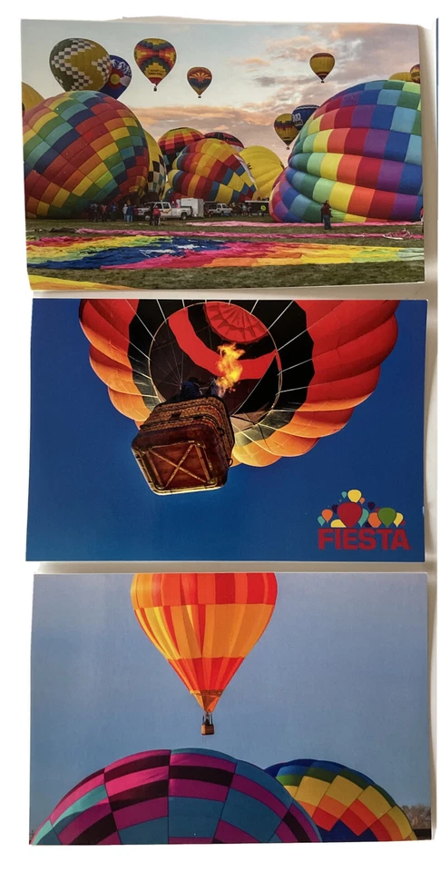 Juego de Tarjetas Postales OFICIALES Fiesta Globo Internacional Albuquerque #1 Foto 2 de 4