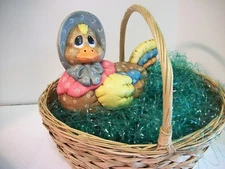 Vtg Kimble Mold Ceramic Chicken Hen ADORABLE Easter Decor 8"