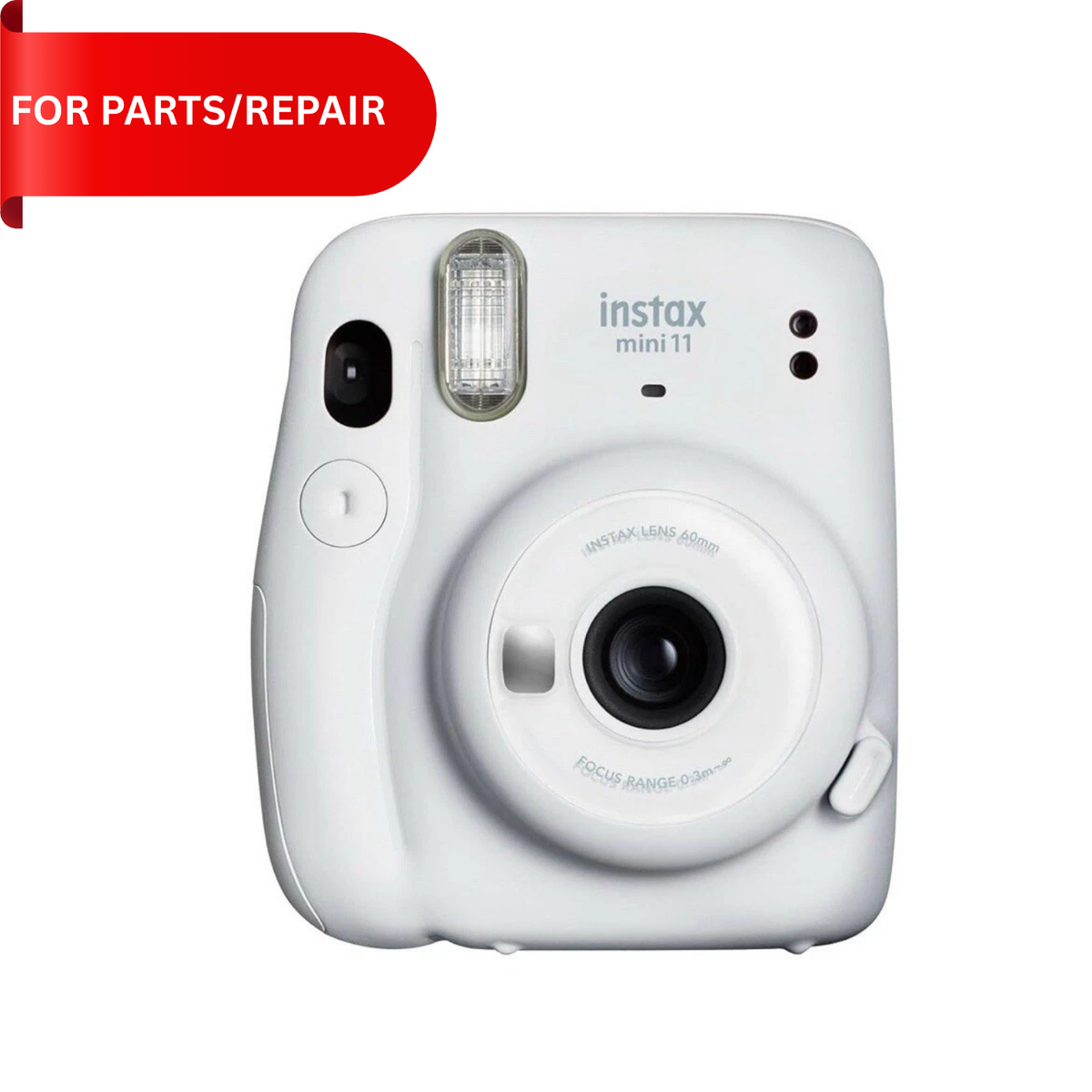 instax mini 11 ホワイト フィルムカメラ Fuji Instax Mini 11 Instant Film Camera Ice White- FOR PARTS
