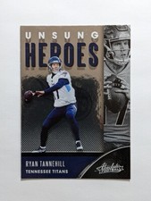Ryan Tannehill Unsung Heroes 2020 Panini Absolute Football #UH-RT Card Titans
