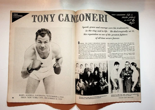 1978 March Big Book Of Boxing Magazine Sonny Liston Ali Tony Zale Randy Sandy - Picture 6 of 7