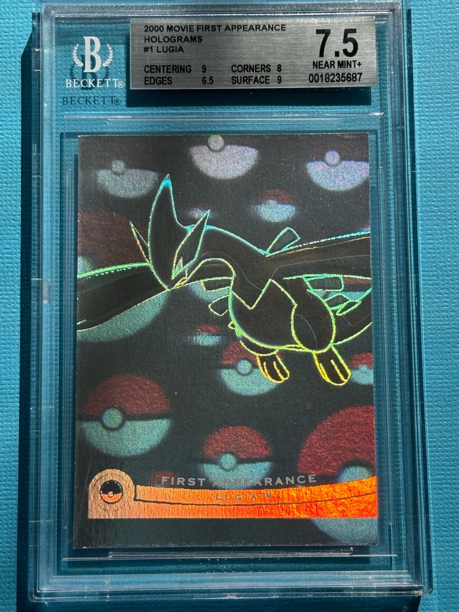 ポケモン2000 ホログラムカード Pokémon 2000 Movie First Appearance Holograms #1 Lugia BGS 7.5