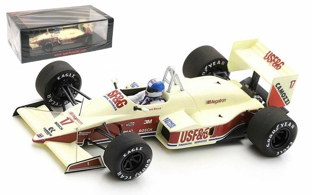 Spark S3911 Arrows A10B Megatron #17 Italian GP 1988 - Derek Warwick 1/43 Scale