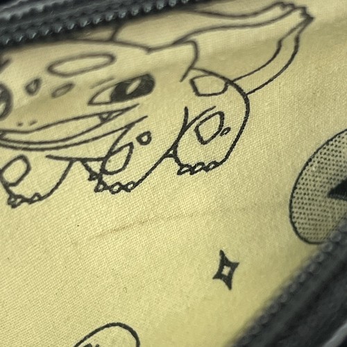 Loungefly Pokemon Tattoo Starters Large Wallet Zip Around - Picture 4 of 9