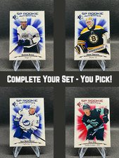 2021-22 Upper Deck SP Hockey Rookie Authentics Parallels - Red & Blue - You Pick