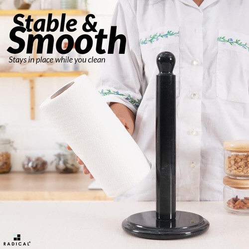 Marble Paper Towel Holder 12.5” |Freestanding Towel Stand for Kitchen & Home Use - Picture 7 of 32