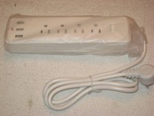 NIB POWER STRIP WITH 3 USB PORTS