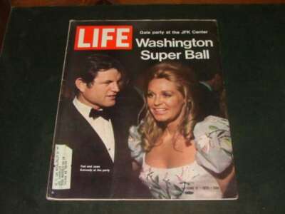 Life Jun 11 1971 Ted Kennedy Washington SuperBall JFK Center             ID:3146