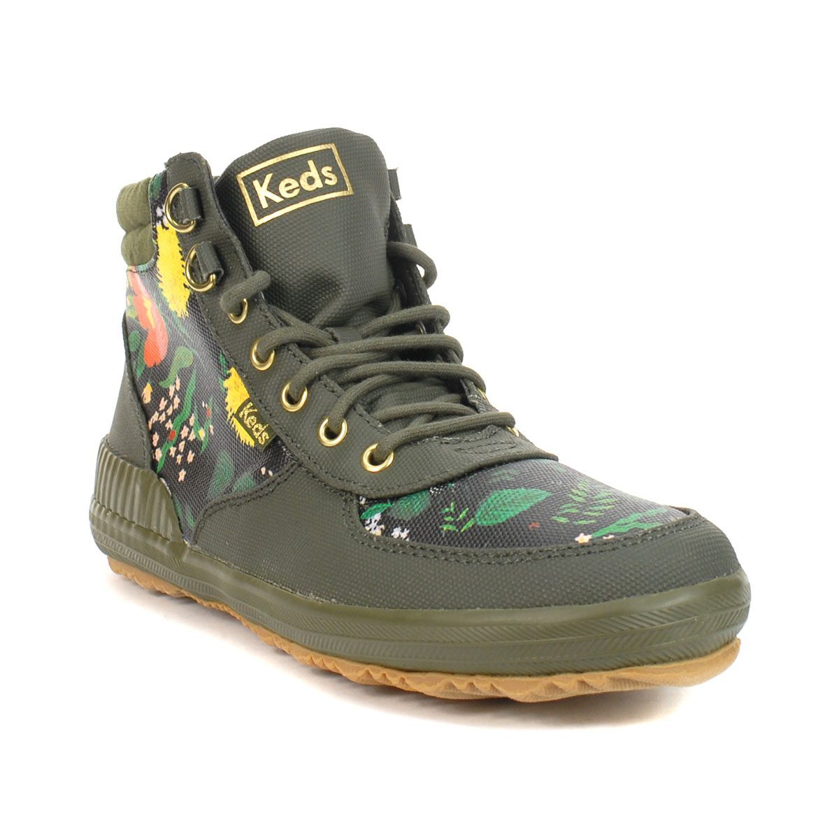 Keds x Rifle Paper Co. Scout Boot Olive 