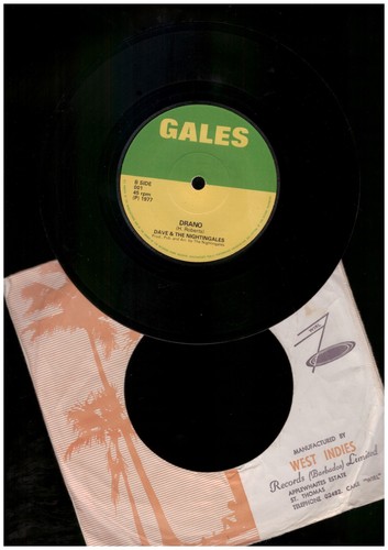 Dave & The Nightingales - Don´t Stop The Carnival - Drano - 7 InchVinyl UK - Picture 2 of 2