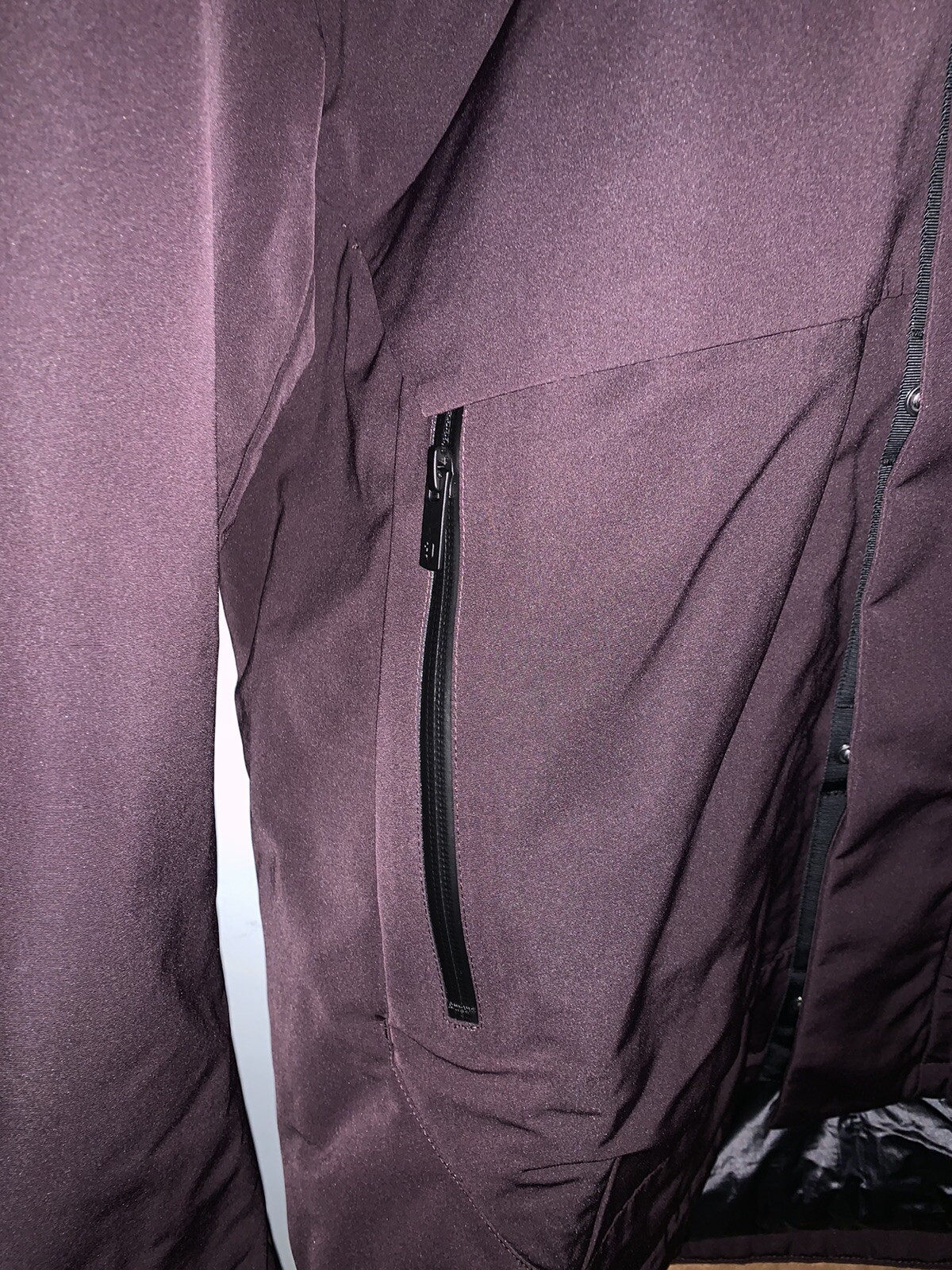 Uniqlo +J x Jil Sander Hybrid Down Oversized Parka SMALL Sanders Wine image 3