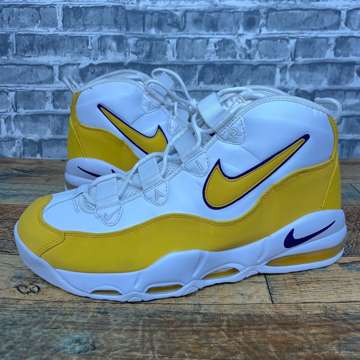 Nike Air Max Uptempo 95 White Yellow Amarillo CK0892-102 Nike Air Max Uptempo 95 White Yellow Amarillo CK0892-102