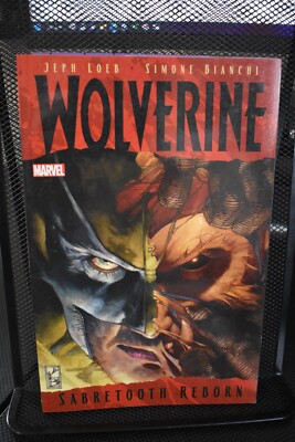 Wolverine Sabretooth Reborn Marvel TPB BRAND NEW RARE Jeph Loeb & Simone Bianchi