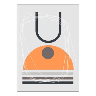 Canvas Canvas Print Poster - Modern Boho Creative Abstract Art A005-D0019