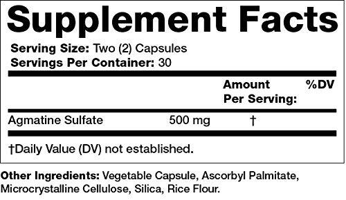 Olympian Labs Agmatine Sulfate Supplement 60 Count - Picture 2 of 8