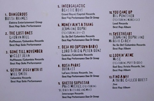Grammy Rap Nominees 1999 - Various Artists (CD) Australia - Picture 4 of 4