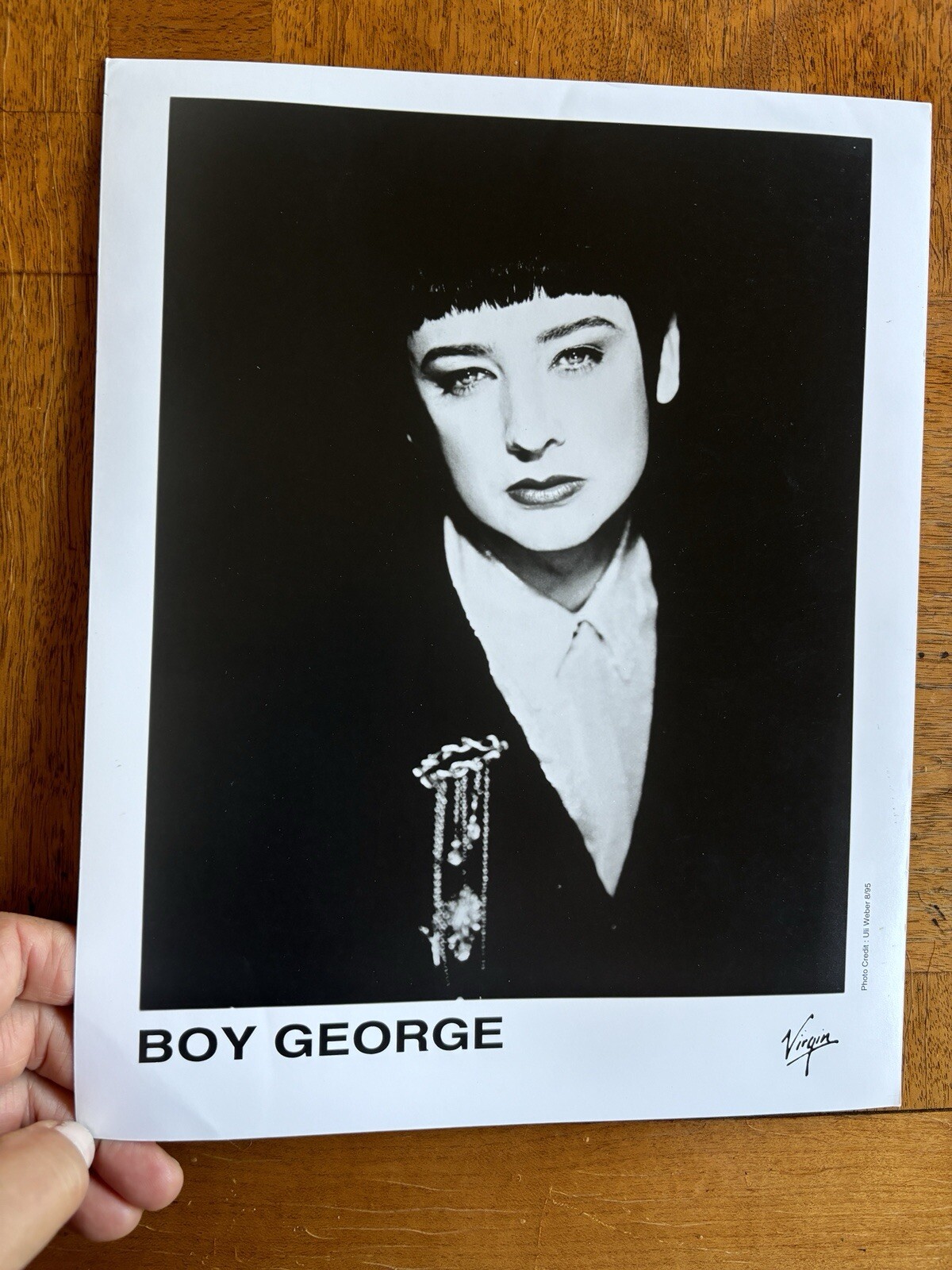 Musician Boy George RARE Vintage 8X10 Press Photo #2 | eBay