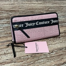 Juicy Couture Wallet Pink Taffy Juicy Couture Cardholder Handbag Logo Wallet