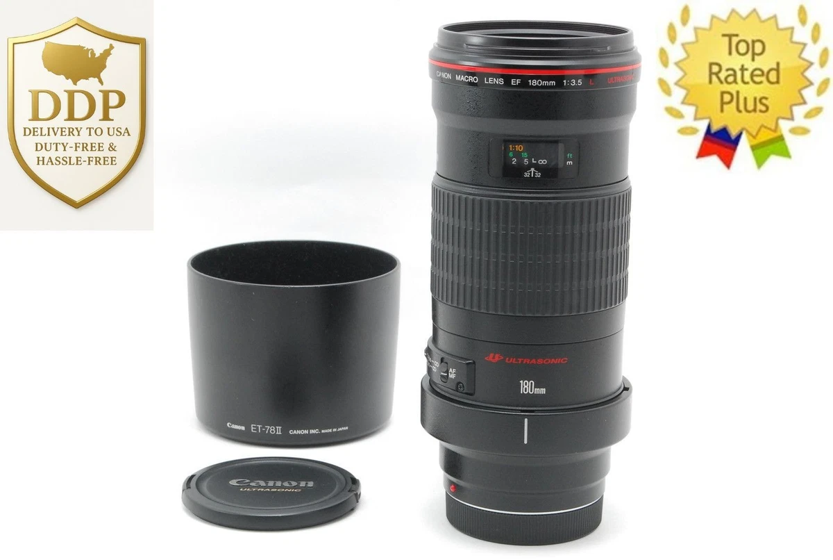 Preços baixos em Lentes de câmera Focal Canon 180mm | eBay