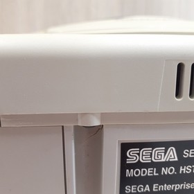 LOT 2 Sega Saturn Console Japanese White broken for parts * Do not read discs *