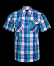 Dixxon Flannel Co Mens Large The Ram Rod Bamboo "Super Troopers" Short Sleeve