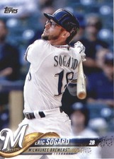 2018 Topps #666 Eric Sogard - BB