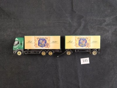 werbetrucks 1:87, St. Georg Brauerei, Neukirchen, Hängerzug, Bier, Pils, selten,