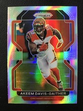 2021 Panini Prizm #275 Akeem Davis-Gaither Silver Cincinnati Bengals