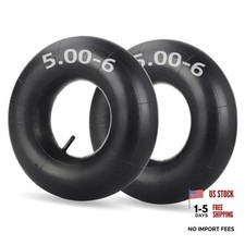 13x5.00-6 Inner Tube - 2 Pack with TR-13 Valve Stem - Heavy 13x5.00-6, TR-13