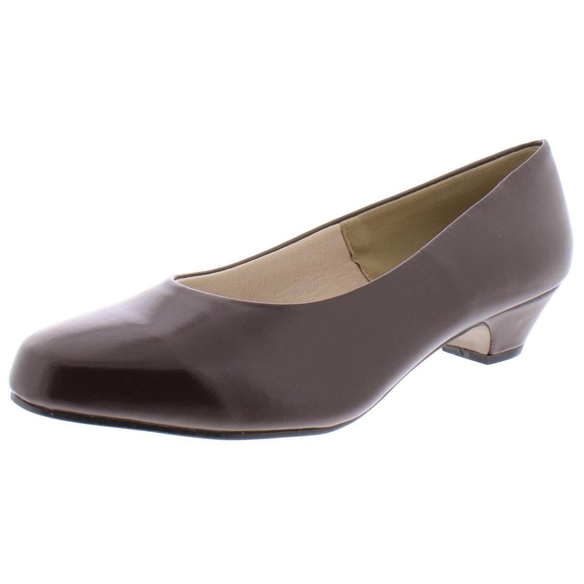 Женские коричневые туфли-лодочки Angel II в мягком стиле на очень широком каблуке 65 E WW BHFO 3119 3790₽