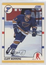 1990-91 Score Rookie & Traded Cliff Ronning #81T 0da0
