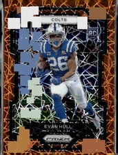 2023 Panini Prizm #344 Evan Hull Orange Laser(P)