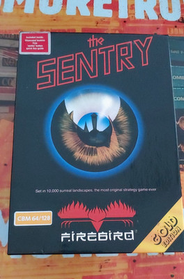 The Sentry (Firebird 1986) Commodore 64 (Box, Disk, Manual) works 8-bit classic