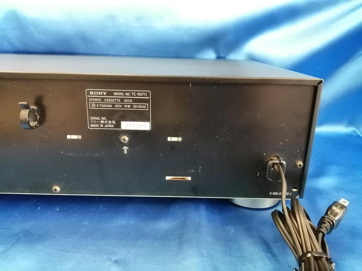 SONY TC-RX711 STEREO CASSETTE DECK ソニー ステレオカセットデッキ