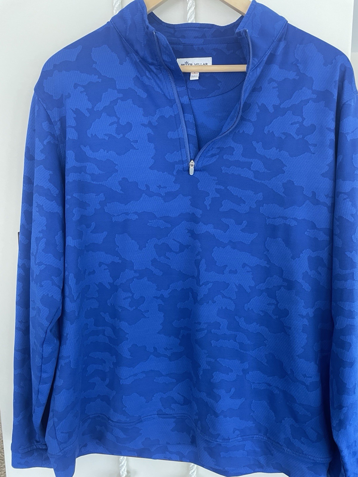 TWO Camo Peter Millar Perth 1/4 Zip - Size Large - image 5