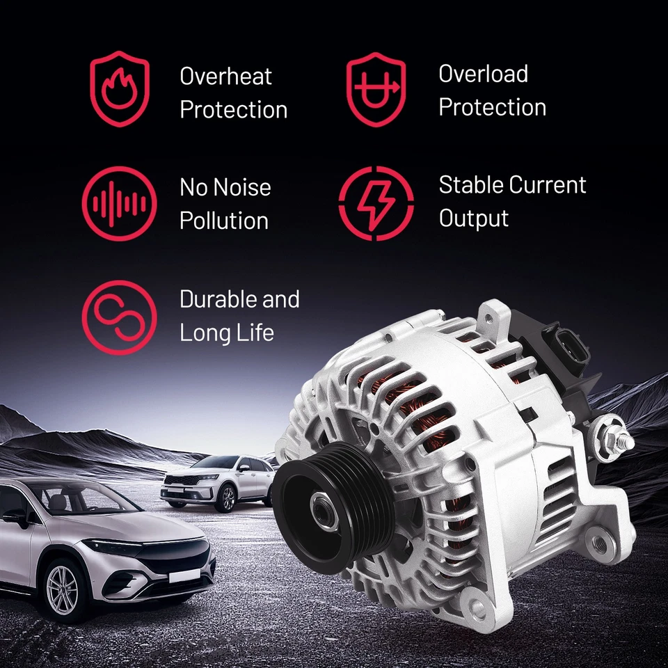 130A 11256 ALTERNATOR fits For NISSAN Infiniti High Output HD Performance NEW - Image 4 of 4