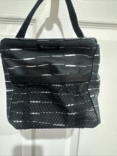 THIRTY ONE 31 PREZENTÓW LITTLE CARRY-ALL CADDY UŻYTKOWA MINI TORBA NA ZAKUPY CZARNA BIAŁA