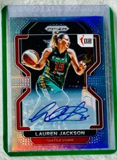 2022 WNBA Panini Prizm - AUTOGRAPHED 🏀 Lauren Jackson #166 Seattle Storm
