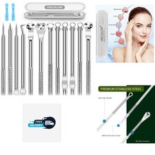 8PCS Blackhead Remover Face Tool Set Pimple Extractor Kit for Acne Whiteheads
