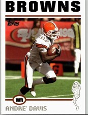 Andre Davis 2004 Topps Football Cleveland Browns