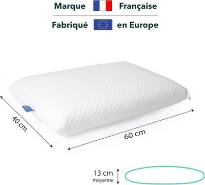 Memory Foam Kissen 60x40 | Ergonomisch | Orthopädisch | Lazy Bear Home