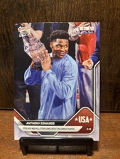 ANTHONY EDWARDS 2025-26 Topps Now NBA #177 All-Star MVP Wolves